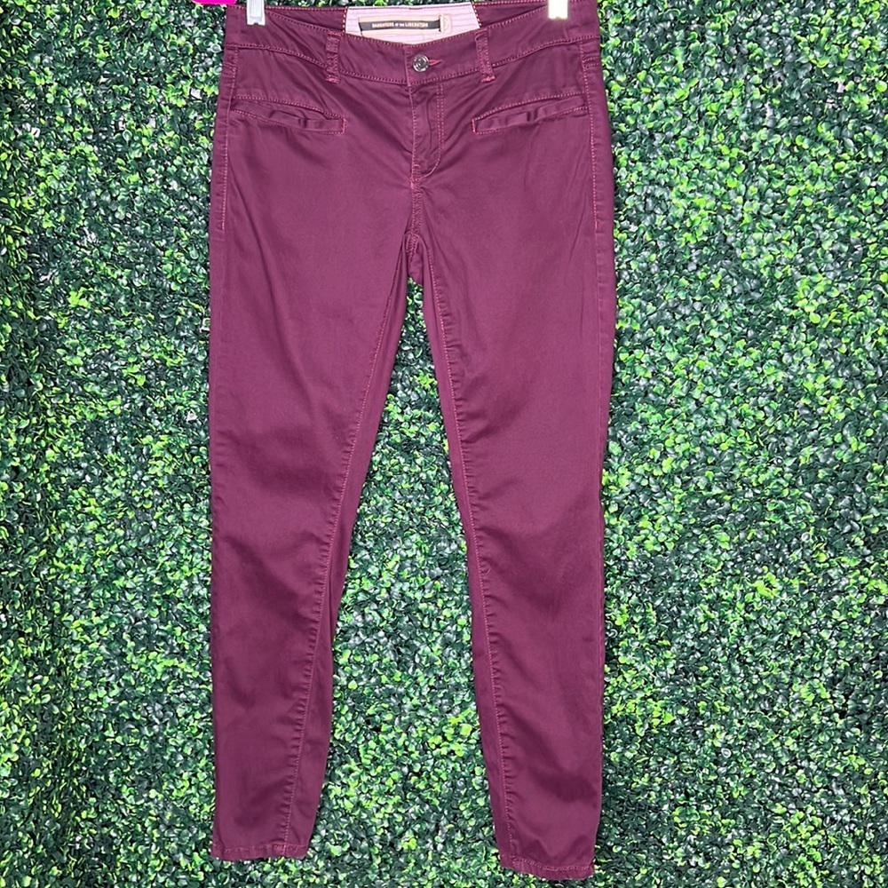 Daughters of the Liberation Purple Skinny Pants size 2 super soft